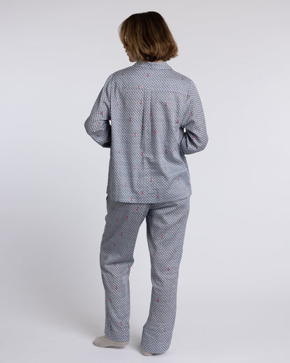 Organic Cotton Grey Pyjama Set, Port in a Storm