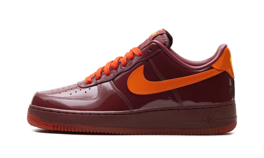 Air Force 1 Low "Patent Leather Dark Team Red Safety Orange" IO4489 601
