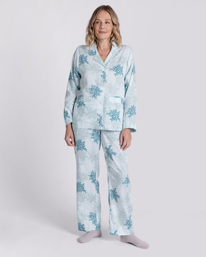 Organic Cotton Pyjama Set, Hedge and Flutter