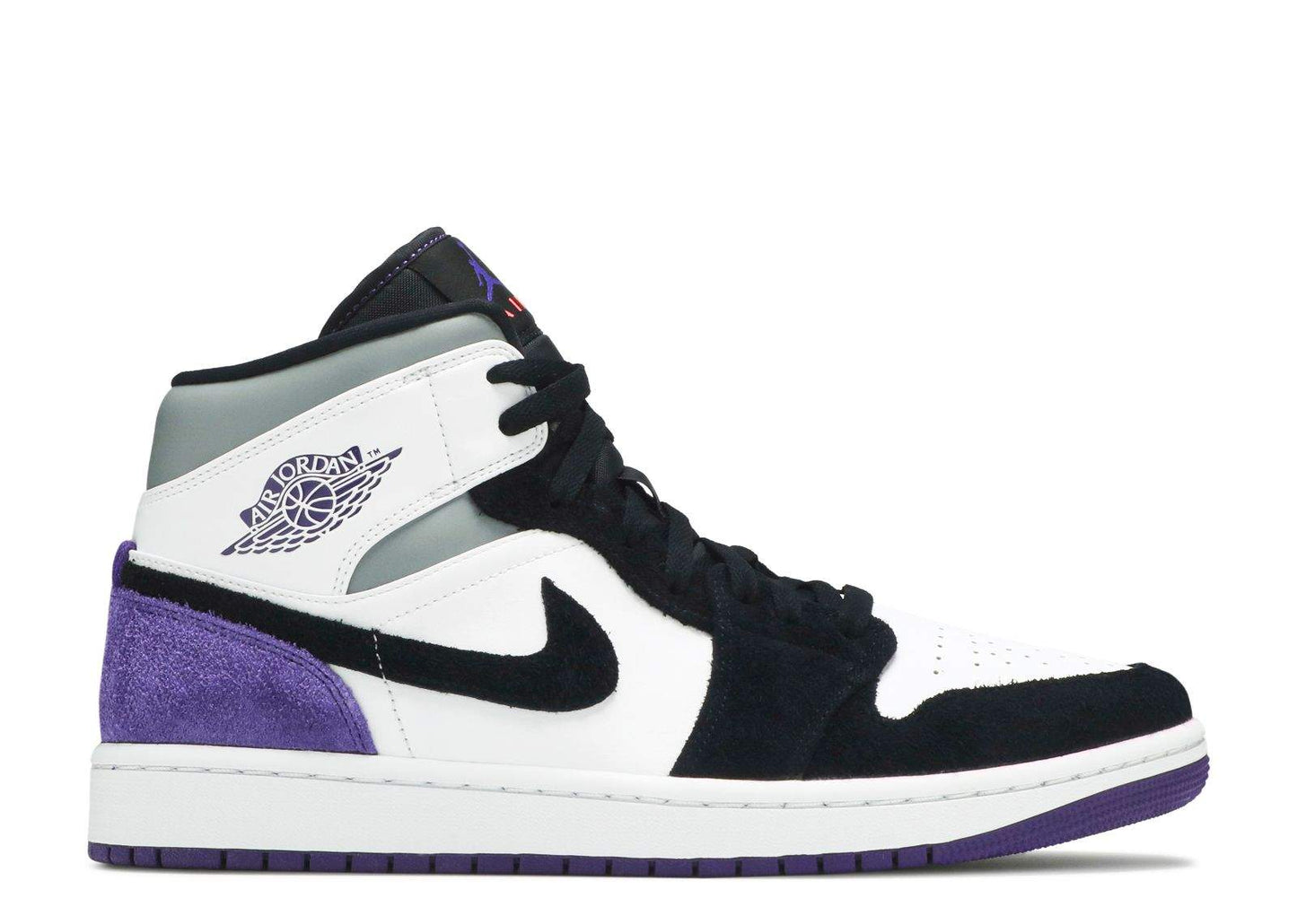 Air Jordan 1 Mid SE ‘Varsity Purple’ Revered Footwear Sneakers - All-Day Comfort