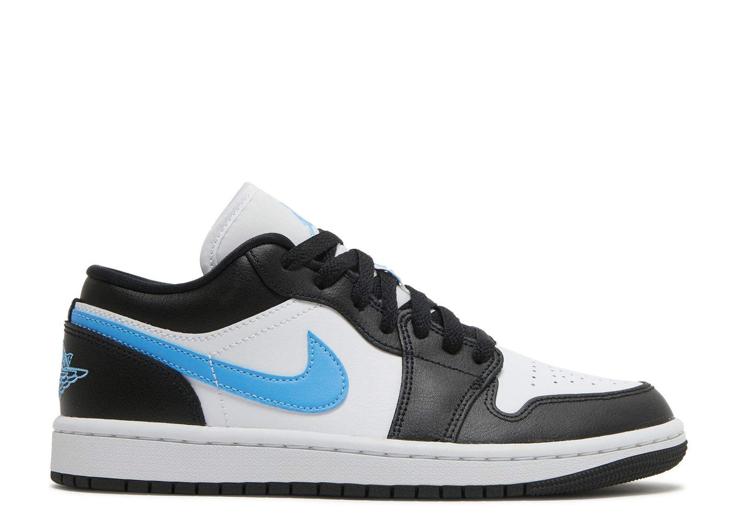 Air Jordan 1 Low ‘Black University Blue’ Revered Footwear Sneakers - Limited ...