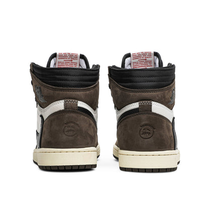 Travis Scott x Air Jordan 1 Retro High OG ‘Mocha’ CD4487-100 Sneakers - Pro-L...