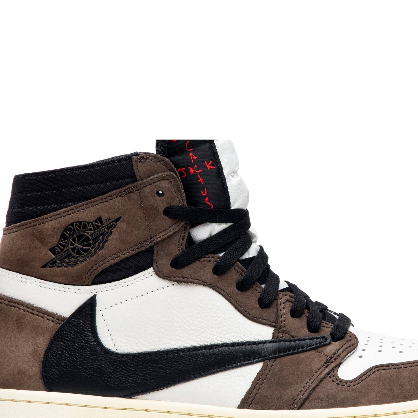 Travis Scott x Air Jordan 1 Retro High OG Mocha CD4487-100 Sneakers - Collabo...