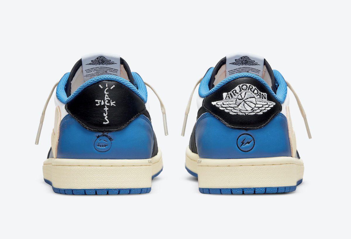 TraviScott x Jordan 1 Low OG SP Sneakers - Signature Series