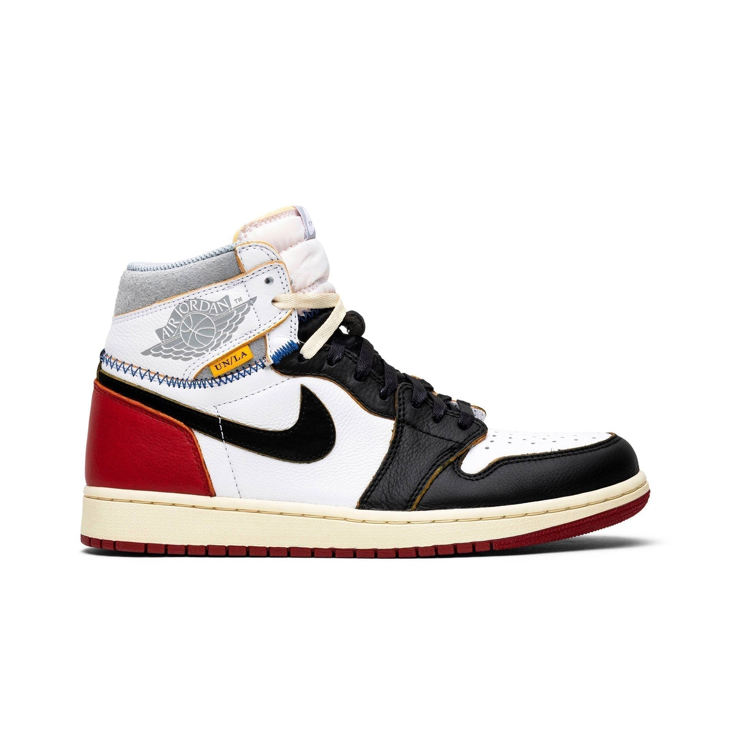 Union LA x Air Jordan 1 Retro High NRG Black Toe BV1300-106 Sneakers - Vintag...