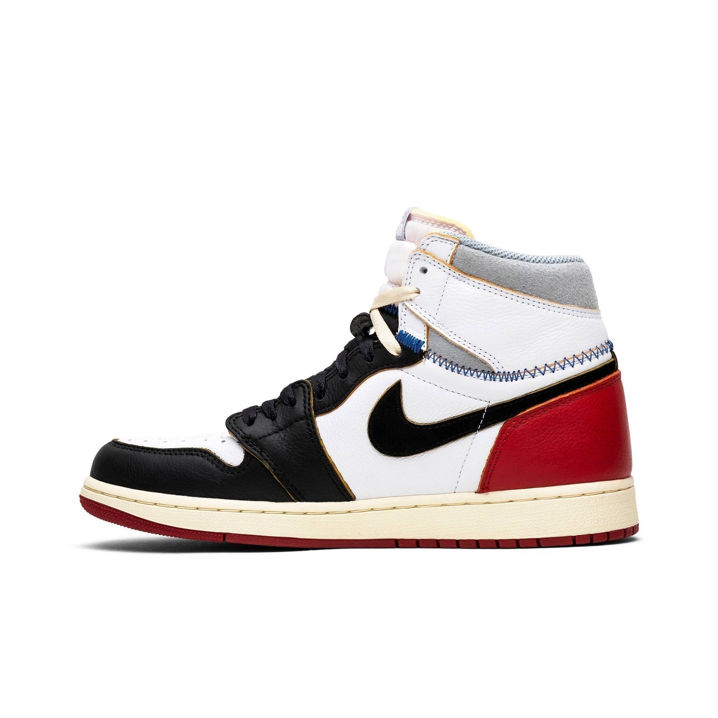 Union LA x Air Jordan 1 Retro High NRG Black Toe BV1300-106 Sneakers - Vintag...