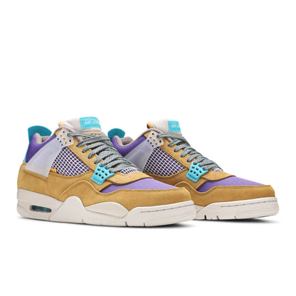 Union LA x Air Jordan 4 Retro ‘Desert Moss’ DJ5718-300 Sneakers - Elite Edition