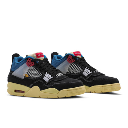 Union LA x Air Jordan 4 Retro ‘Off Noir’ DC9533-001 Sneakers - Heritage Edition