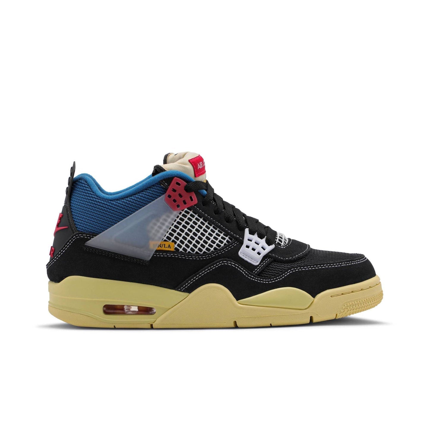 Union LA x Air Jordan 4 Retro ‘Off Noir’ DC9533-001 Sneakers - Heritage Edition