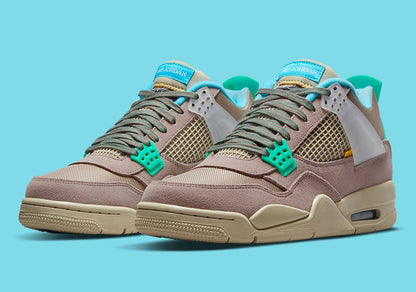 Union LA x Jordan 4 Retro Taupe Haze Sneakers - OG Colorway