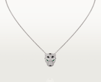 Panthère de Cartier Pendant White Gold Necklace