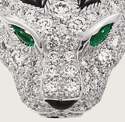 Panthère de Cartier Pendant White Gold Necklace