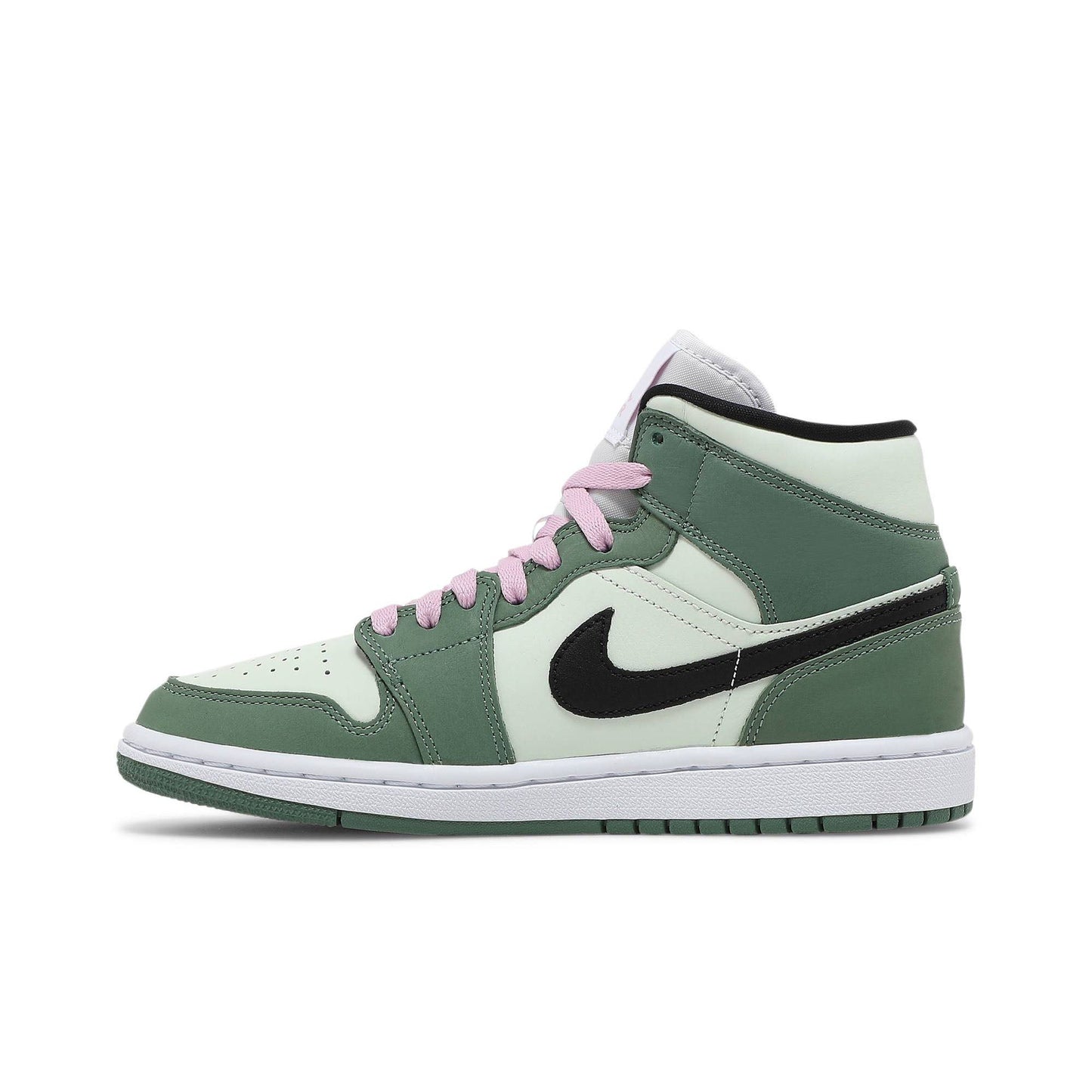 Wmns Air Jordan 1 Mid SE ‘Dutch Green’ CZ0774-300 Sneakers - Hall of Fame
