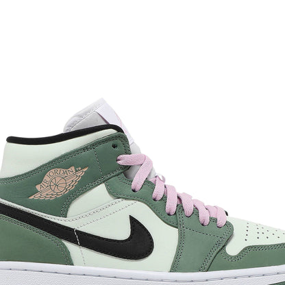 Wmns Air Jordan 1 Mid SE ‘Dutch Green’ CZ0774-300 Sneakers - Hall of Fame