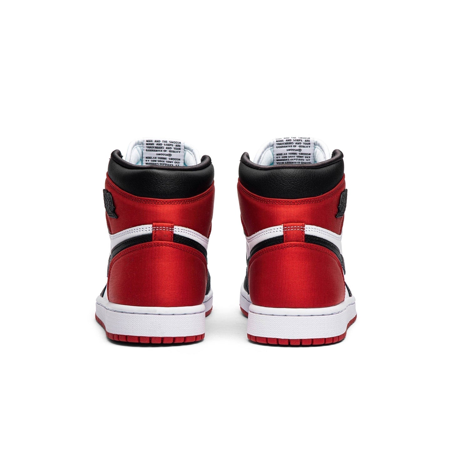 Wmns Air Jordan 1 Retro High Satin Black Toe CD0461-016 Sneakers - Performanc...