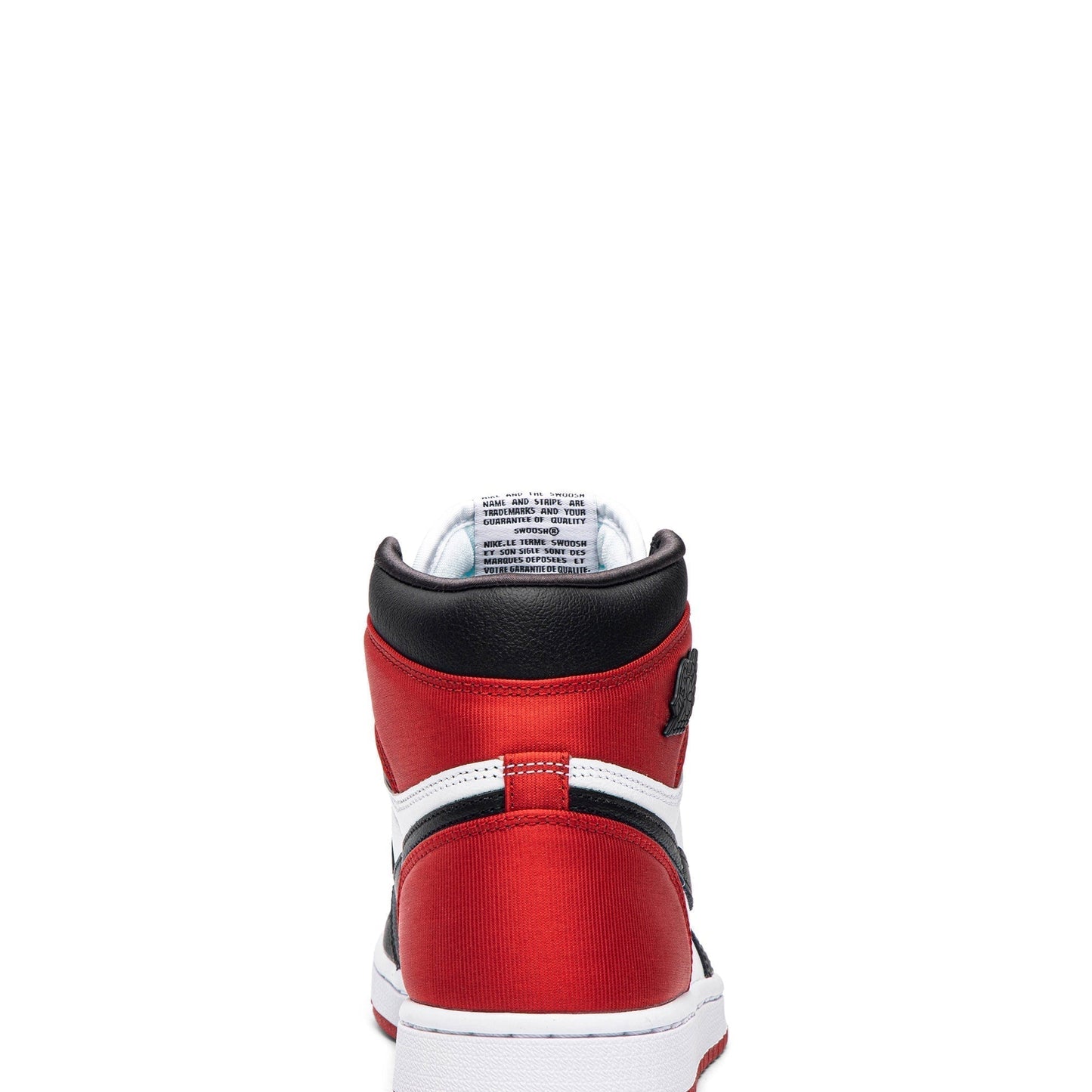 Wmns Air Jordan 1 Retro High Satin Black Toe CD0461-016 Sneakers - Performanc...