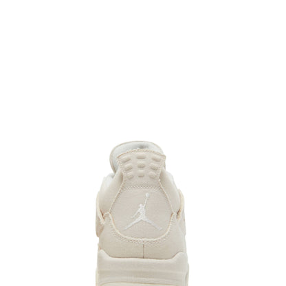 Wmns Air Jordan 4 Retro Blank Canvas DQ4909-100 Sneakers - Legend Status