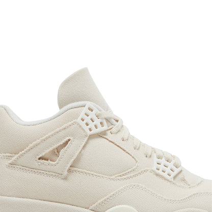 Wmns Air Jordan 4 Retro Blank Canvas DQ4909-100 Sneakers - Legend Status