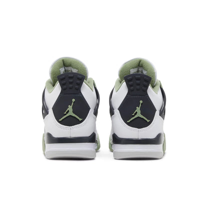Wmns Air Jordan 4 Retro Seafoam AQ9129-103 Sneakers - Authentic