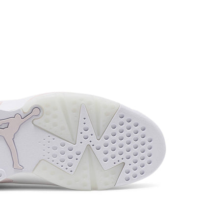 Wmns Air Jordan 6 Retro Gold Hoops DH9696-100 Sneakers - Modern Classic