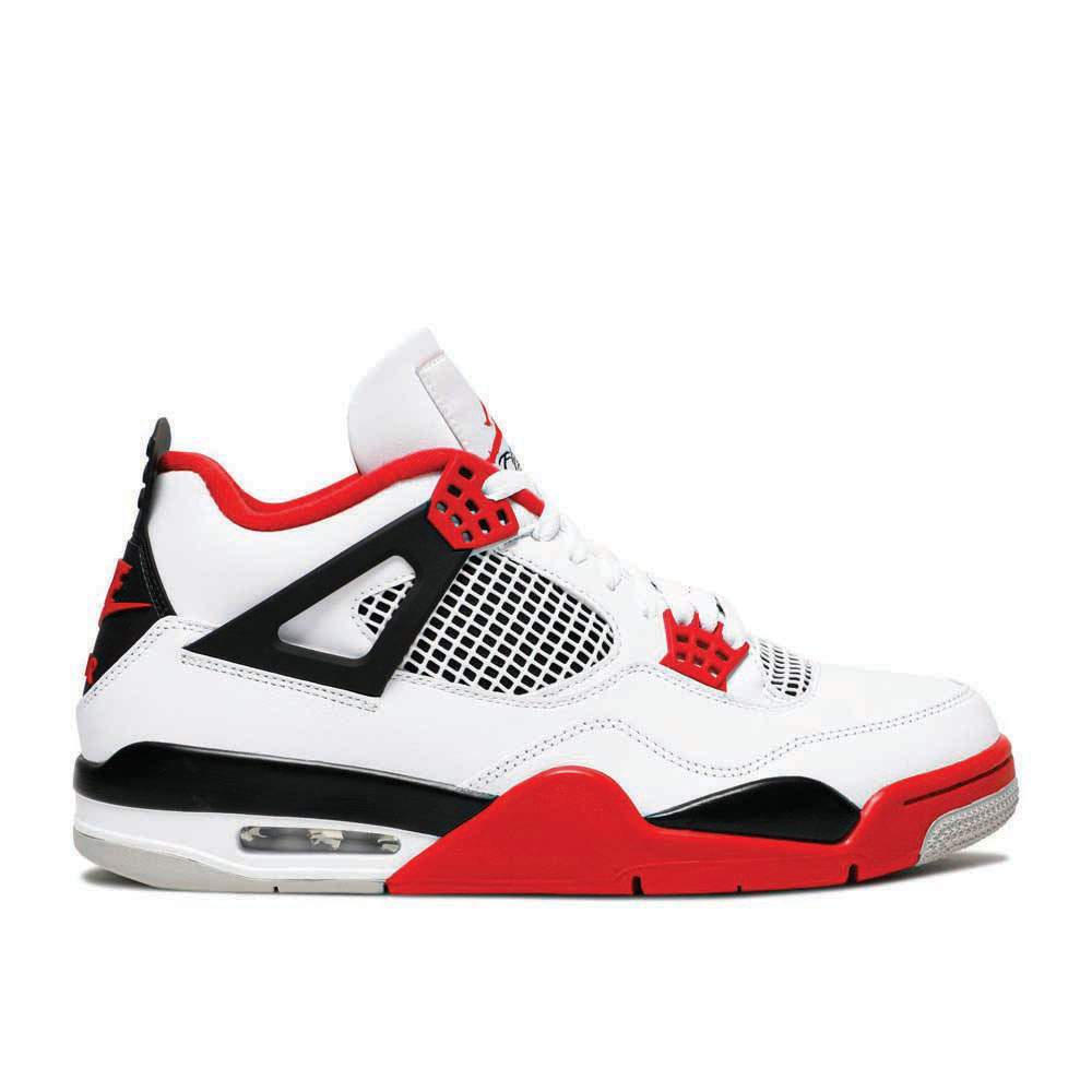 Air Jordan 4 Retro OG ‘Fire Red’ 2020 Revered Footwear Sneakers - Limited Edi...